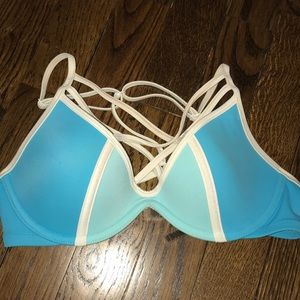 cross chest bikini top